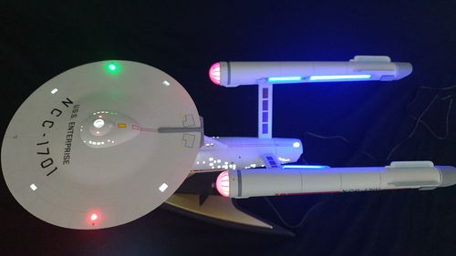 Effekt LED Beleuchtungsset - für Revell TOS U.S.S. Enterprise NCC 1701 1/600 Modellbausatz