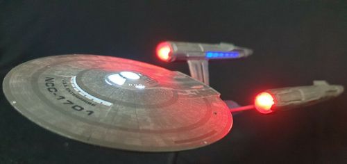 Effekt LED Beleuchtungsset - für Polarlights USS Enterprise SNW  "Discovery" NCC-1701 1/2500